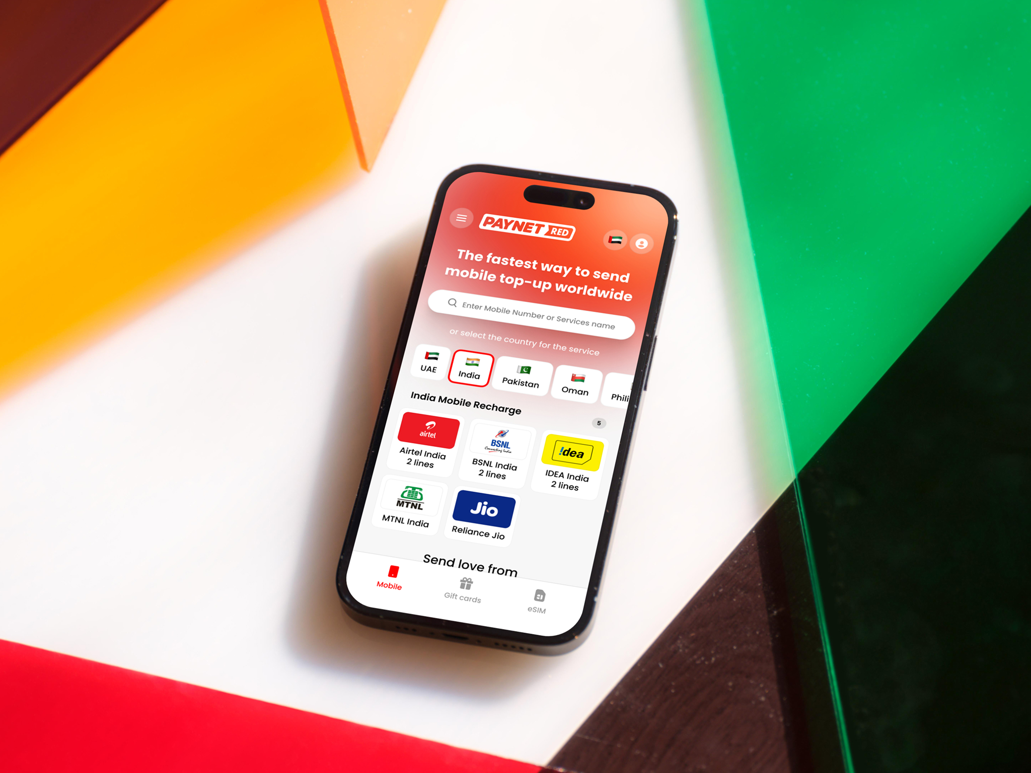 Paynet Red fintech website interface for global payment solutions, POS systems, and kiosks